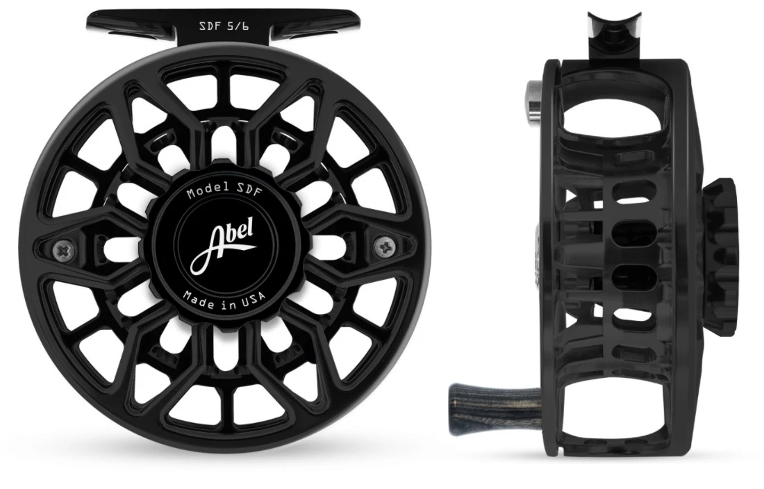 Abel SDF Black Ported #5/6 Reel 1 Abel SDF Black Ported #5/6 Reel