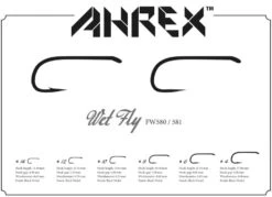 Ahrex FW581 Wet Fly Barbless -Visserijmeesterwinkel Ahrex FW581 Wet Fly Barbless AFW581 XX 581 1 1