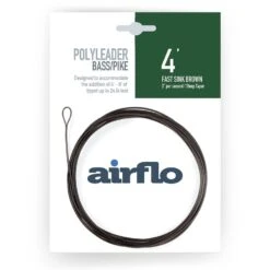Airflo Polyleader Bass And Pike 4ft -Visserijmeesterwinkel Airflo Polyleader Bass and Pike 4ft POL 4BP bass pike fast sink