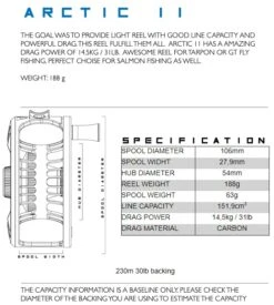 Alfa Arctic Reel Lava Red 27 Alfa Arctic Reel Lava Red -Visserijmeesterwinkel Alfa Arctic Reel Lava Red ALFAARCTLR XXX arctic reel specs 11