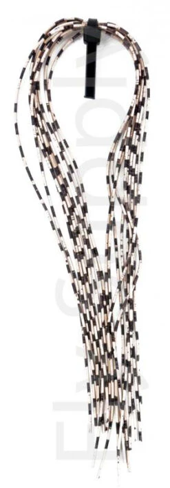 Black Barred Rubber Legs -Visserijmeesterwinkel Black Barred Rubber Legs 33 05002 XXX black barredtan rubber legs 33 05002 xxx dsc03963 bewerkt wm