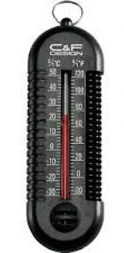 C&F 3-in-1 Thermometer Black (CFA-100-BK)