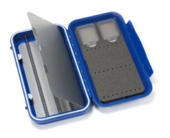 C&F Large 3-Row Waterproof Tube Fly Case CF-3404V With 4 Compartments -Visserijmeesterwinkel CF 3404Vbl