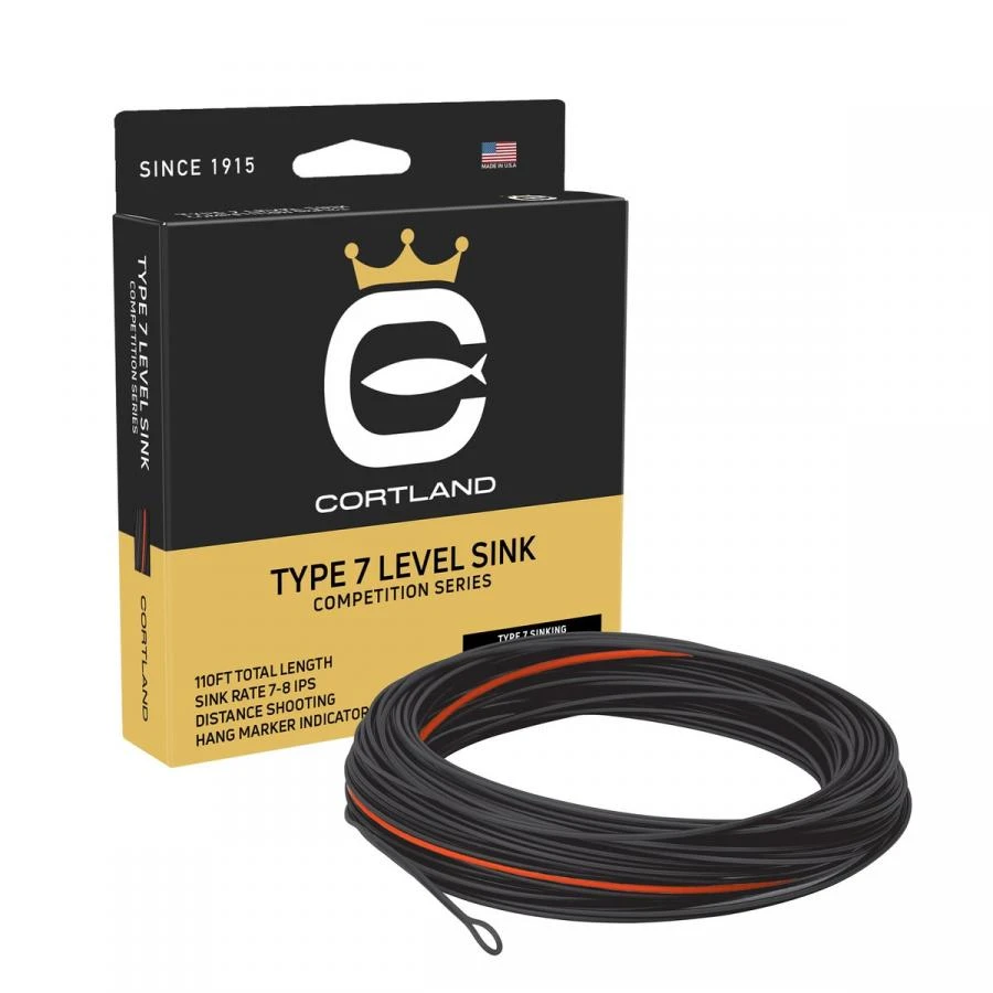 Cortland Competition Type 7 Level Sink Fly Line 1 Cortland Competition Type 7 Level Sink Fly Line