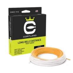 Cortland Long Belly Distance Floating WF Fly Line -Visserijmeesterwinkel Cortland Long Belly Distance Floating WF Fly Line CORT LONGBELLYDIS XXX longbellydistanceorangewhite