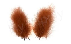 Cul De Canard (CDC) Large Super Select 50pc Feathers -Visserijmeesterwinkel Cul de Canard CDC Large Super Select 50pc Feathers CDS XXX rusy brown
