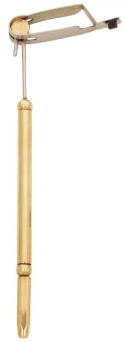 Dr. Slick Rotary Hackle Pliers Large With Half Hitch Tool