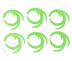 Dragon Tails Medium 6pc Original Pacchiarini's -Visserijmeesterwinkel Dragon Tails Medium 6pc Original Pacchiarinis FSTYING DTM X dsc09703 bewerkt