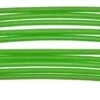 Eumer Plastic Tubing Hard Fluo Green 1 Meter