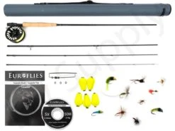 Euro Flies Airlite Nymph & Dry Rod #3 - 10ft Complete Set