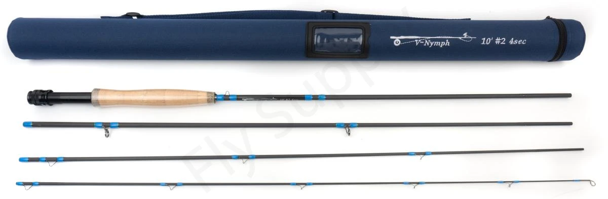 Euro Flies Nymph Rod #2 - 10ft Complete Set 2 Euro Flies Nymph Rod #2 - 10ft Complete Set - Afbeelding 2