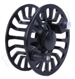 Euro Flies Open Frame Large Arbour Reel Black -Visserijmeesterwinkel Euro Flies Open Frame Large Arbour Reel Black EF OPFRAMEREEL XXX haf4