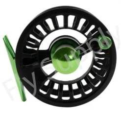 Euro Flies Superlight Reel Black/Green -Visserijmeesterwinkel Euro Flies Superlight Reel BlackGreen EF DLBLKGR XXX dsc06981 bewerkt 1