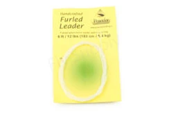 Poseidon Handcrafted Furled Leader With Ring 8ft 20LB