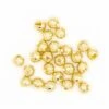 Fly Scene Tungsten Slotted Beads Gold 25pc