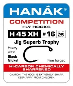 Hanak 45 XH Barbed Jig Hook 25pc