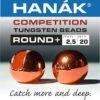 Hanak Tungsten Copper Slotted Jig Beads 20pc