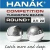 Hanak Tungsten Silver Slotted Jig Beads 20pc