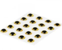 Epoxy Eyes Holographic Gold 20pc -Visserijmeesterwinkel Holo20Eyes20Gold