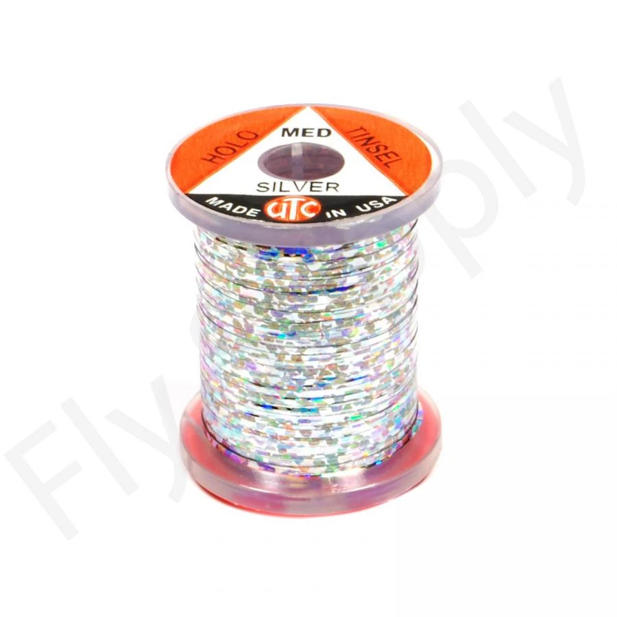 Holographic Tinsel Silver 3 Holographic Tinsel Silver - Afbeelding 3
