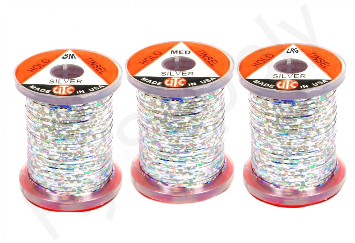 Holographic Tinsel Silver 1 Holographic Tinsel Silver