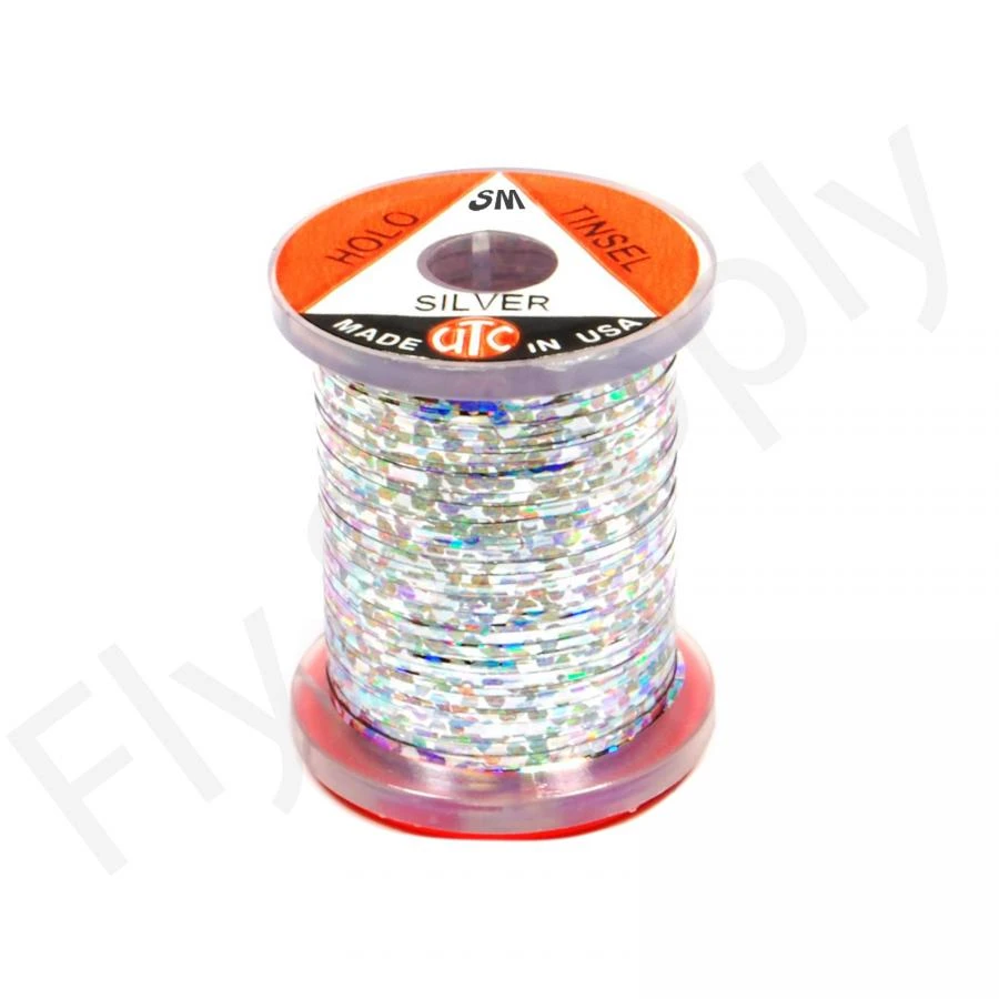 Holographic Tinsel Silver 2 Holographic Tinsel Silver - Afbeelding 2