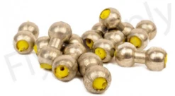 Lead Eyes Heavy Silver/Yellow 10pc
