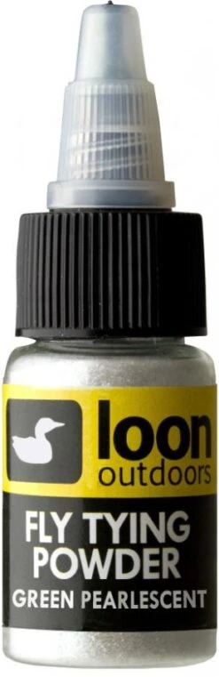 Loon Fly Tying Powder Pearlescent Green
