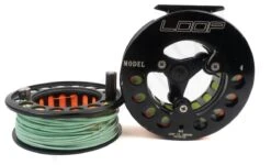Loop Model 4 Salmon Reel Including Spare Spool - DEMO Model