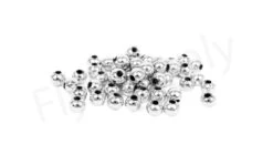 Plastic Beads 4mm - 50pc -Visserijmeesterwinkel Plastic Beads 4mm 50pc 38 95XXX silver