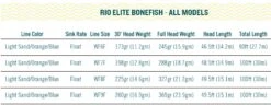 RIO Elite Bonefish Floating Fly Line Sand/Orange/Blue -Visserijmeesterwinkel RIO Elite Bonefish Floating Fly Line SandOrangeBlue 12 9341 XX elite bonefish bone 4
