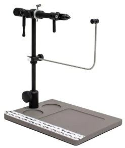 Renzetti Clouser Saltwater Traveler 2300 Vise With Tan Streamer Pedestal Base And Hook Retainer - B