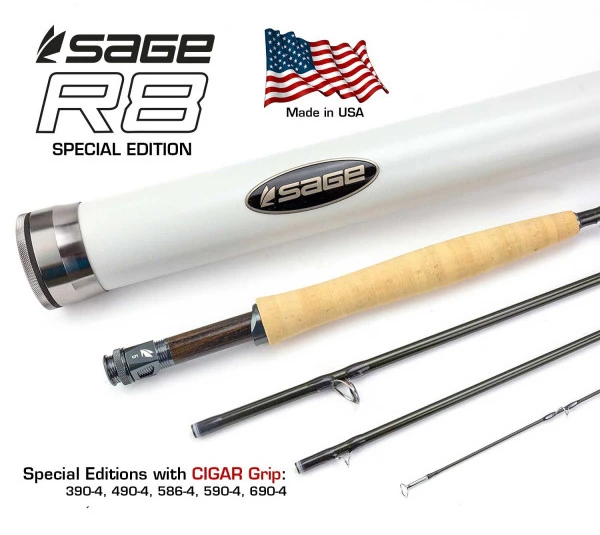 Sage R8 Core Cigar Grip Fly Rod 7 Sage R8 Core Cigar Grip Fly Rod - Afbeelding 7