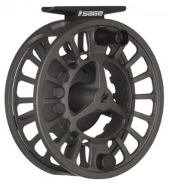 Sage Spectrum C Fly Reel -Visserijmeesterwinkel Sage Spectrum C Fly Reel 330 2200R3401XXX c zilver zijkant