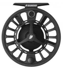 Sage Spectrum C Fly Reel -Visserijmeesterwinkel Sage Spectrum C Fly Reel 330 2200R3401XXX c zwart achterkant