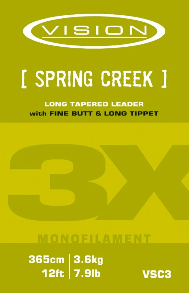 Vision Spring Creek 12ft Leader 2 Vision Spring Creek 12ft Leader - Afbeelding 2