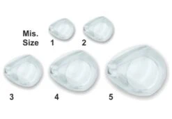 Stonfo Soft Streamer Fish Heads Clear