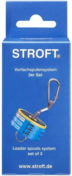 Stroft Tippet Dispenser Set - 3pc -Visserijmeesterwinkel Stroft Tippet Dispenser Set 3pc STROFT DISP3PC tippet set 3pc 5