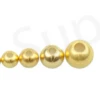 Tungsten Beads Gold 25pc