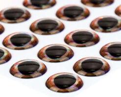 Ultra 3D Epoxy Eyes Copper Edge 20pc