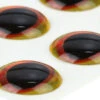 Ultra 3D Epoxy Eyes Yellow Orange 20pc