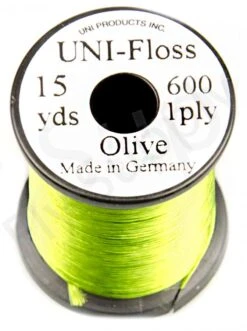 Uni Floss -Visserijmeesterwinkel Uni Floss 10 32XXX 10.olive