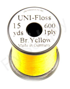 Uni Floss -Visserijmeesterwinkel Uni Floss 10 32XXX 2.br yellow