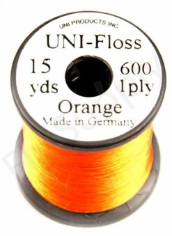 Uni Floss -Visserijmeesterwinkel Uni Floss 10 32XXX 3. orange