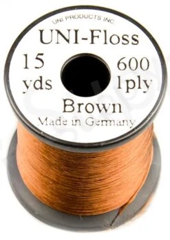 Uni Floss -Visserijmeesterwinkel Uni Floss 10 32XXX 9.brwn