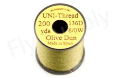 Uni 6/0 Waxed 200 Yds -Visserijmeesterwinkel VB BT 17