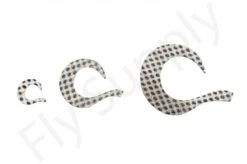 Vinyl Wiggle Tails Clear Glitter