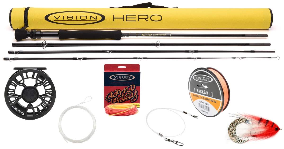 Vision Pike Hero Complete Rod Outfit 1 Vision Pike Hero Complete Rod Outfit