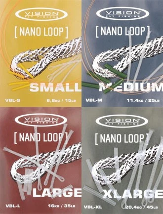 Vision Nano Braided Loops 4pc 1 Vision Nano Braided Loops 4pc