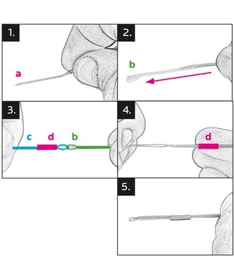 Vision Nano Braided Loops 4pc 3 Vision Nano Braided Loops 4pc - Afbeelding 3